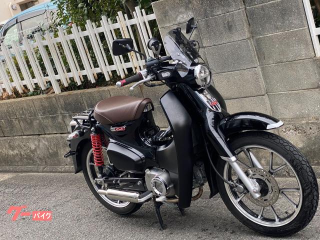 ホンダ スーパーカブC125 YSS製リアショック装備 メーター