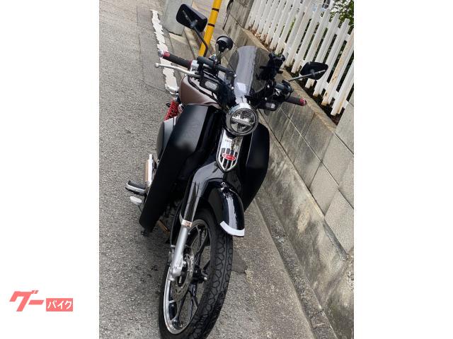 ホンダ スーパーカブC125 YSS製リアショック装備 メーター