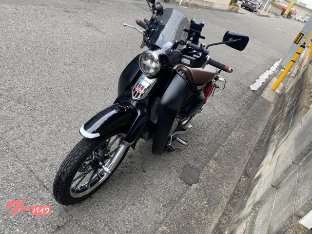 ホンダ スーパーカブC125 YSS製リアショック装備 メーター