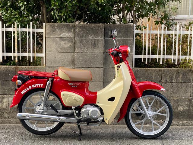 ホンダ スーパーカブ１１０ ハローキティ５０周年記念 受注期間限定モデル｜プロス タクボ｜新車・中古バイクなら【グーバイク】