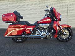 ＨＡＲＬＥＹ−ＤＡＶＩＤＳＯＮ　ＣＶＯ　ＦＬＨＸＳＥ　ストリートグライド　前後タイヤ新品　ハンドルカスタム