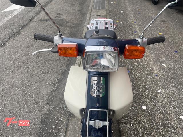 ホンダスーパーカブ90  自賠責保険　予備タイヤ前後　バッテリー　レッグシールド　マフラーなど ホンダ スーパーカブ90カスタム バッテリー・前後タイヤ・チェーン