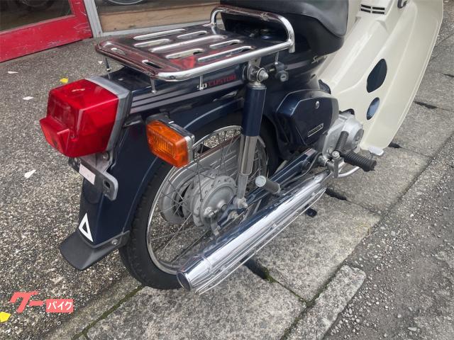 ホンダ スーパーカブ90カスタム バッテリー・前後タイヤ・チェーン