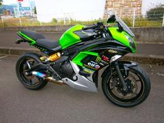 カワサキ　Ｎｉｎｊａ　４００　タイヤ前後新品．カスタム多数