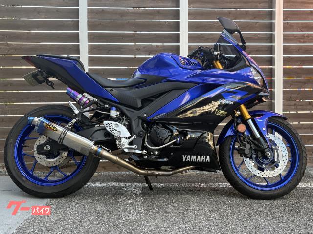 ヤマハ ＹＺＦ－Ｒ２５ ＲＧ４３Ｊフルエキゾーストマフラー ダブルバブルスクリーン ウイングレット アルミチェーンカバー  スマホホルダー｜株式会社ワンズ｜新車・中古バイクなら【グーバイク】