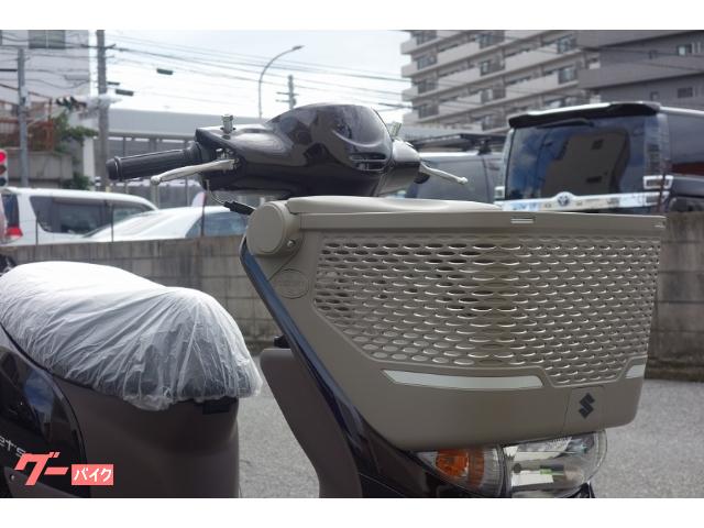 スズキ レッツバスケット　新車　２０２１モデル　ＳＥＰエンジン搭載の画像（広島県
