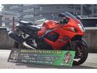 スズキ ＧＳＸ１３００Ｒハヤブサ　　２００７モデル　バックステップ　フェンダーレス　ブレーキホース　カーボンタンクカバーの画像（広島県