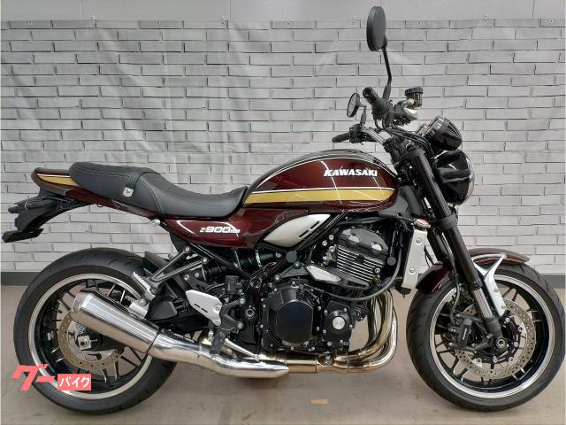 カワサキ Z900RS 2025モデル 純正サイドスライダー付き