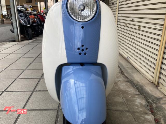 HONDA SCOOPY 青/白 細い スクーピー 車体 オートバイ バイク