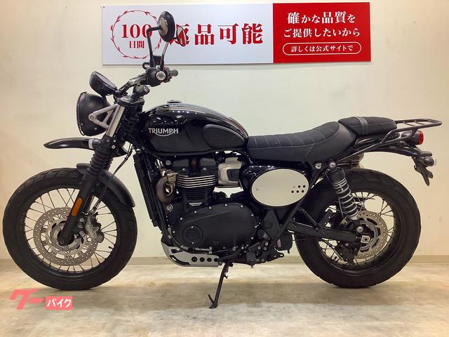 トライアンフtriumph 2023スクランブラー900 ヘッドライトベゼル 納車御礼】スクランブラー900/ジェットブラック✨✨ | トライアンフ水戸