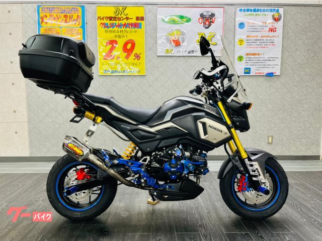 Honda Grom Overマフラー取付 K Nエアフィルター交換 愛媛県 松山市 バイクの整備 メンテナンス 修理なら グーバイク