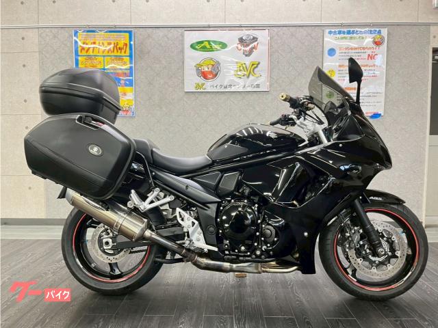 Ｂａｎｄｉｔ１２５０Ｆ　パニア　トップケース　ヨシムラスリップオン　ロングスクリーン　ＵＳＢ　ウィンカー