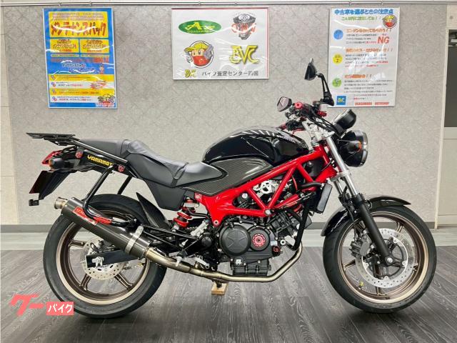 ＶＴＲ２５０　ヤマモトフルエキ　エンジンガード　ラジエーターコアガード　リアインナーフェンダー　リアキャリア　防犯アラーム