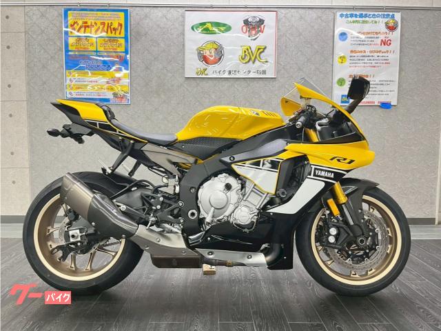 ＹＺＦ−Ｒ１　６０ｔｈアニバーサリーモデル　ＥＴＣ　スライダー　カーボンフロントフェンダー　スリップオンサイレンサー