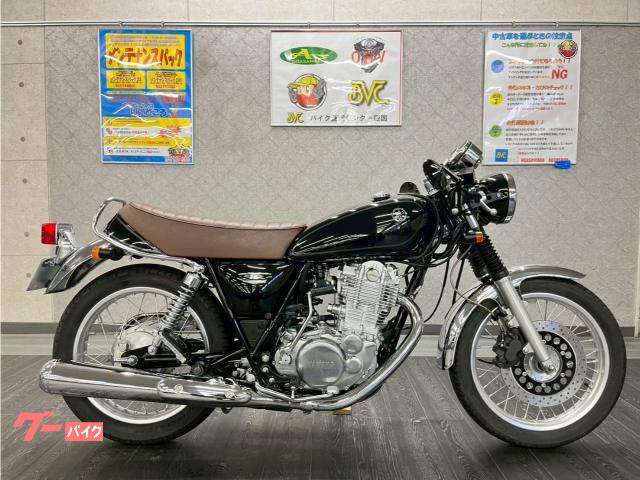 SR400 セパハン トップブリッジ ヘッドライト バーエンドミラー タックロールシート スモールウィンカー