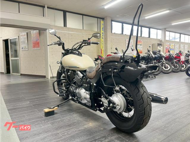 ヤマハ ドラッグスター400 エンジンガード バッグサポート