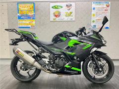 カワサキ　Ｎｉｎｊａ　４００　ＥＴＣ　ドラレコ　スライダー　リアキャリア　アクラポビッチスリップオン