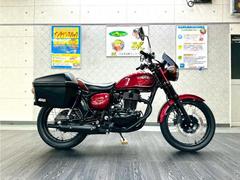 カワサキ　エストレヤ　スペシャルエディション　パニアケース　リアキャリア　スクリーン装備