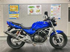 カワサキ　ＢＡＬＩＵＳ−II　２００４年モデル　ストライカーフルエキ　スライダー　グラブバー