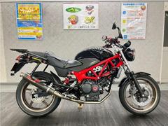 ホンダ　ＶＴＲ２５０　ヤマモトフルエキ　エンジンガード　ラジエーターコアガード　リアインナーフェンダー　リアキャリア　防犯アラーム
