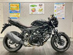 スズキ　ＳＶ６５０Ｘ　ワンオーナー　ＥＴＣ　バックステップ　グラブバー　エンジンガード　ＵＳＢ