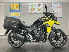 スズキ　Ｖ−ストローム２５０　２０２４年モデル　ワンオーナー　ＥＴＣ　グリップヒーター　パニアケース　ロングスクリーン　ＳＰ忠男エキパイ
