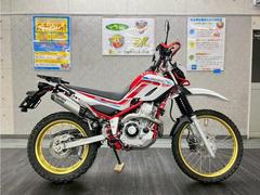 ヤマハ　セロー２５０　ファイナルエディション　デルタサイレンサー　ＳＰ忠男エキパイ　ブッシュガード　社外ハンドル　ＬＥＤウィンカー