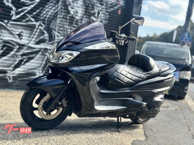 グランドマジェスティ２５０　　ローダウン　ダイヤカットシート　音量調整サイレンサー