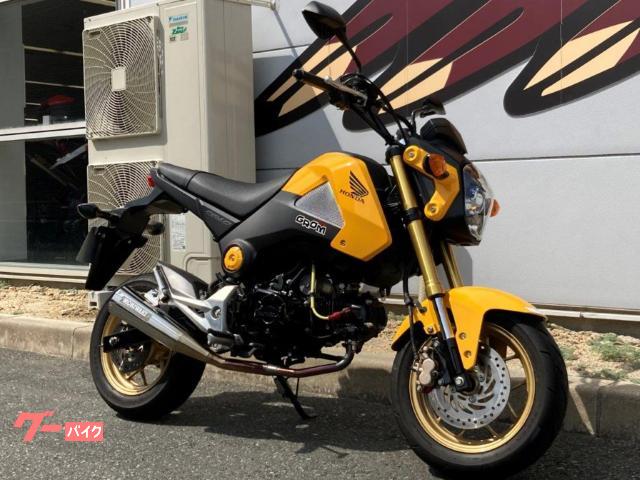 ホンダ グロム ２０１５年モデル モリワキマフラー 二人乗り １２５ｍｉｎｉ バルコムスクエア ワールドバイク山口 バルコムインディアンｍｃ山口 新車 中古バイクなら グーバイク
