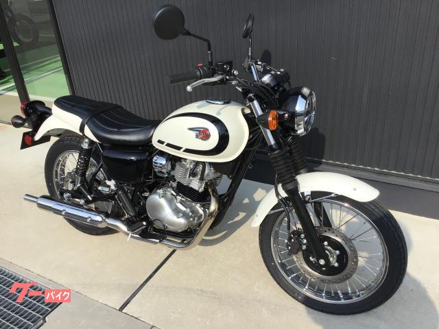 アイボリー カワサキ W230 2025年モデル パールアイボリー エボニー