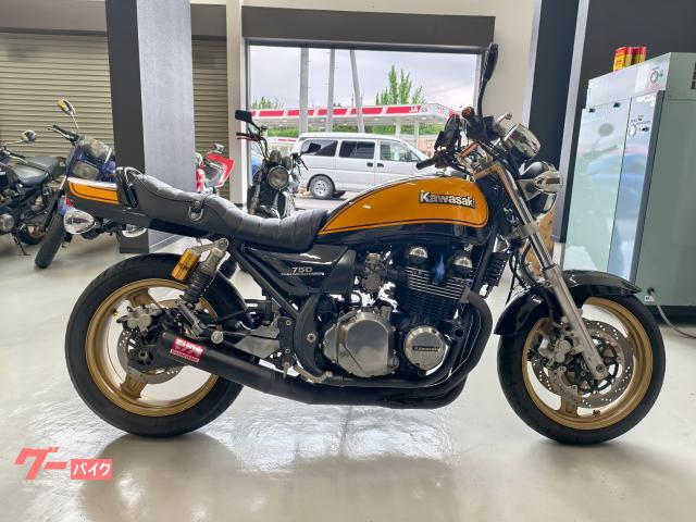 ＺＥＰＨＹＲ７５０　最終型　イエローボール　モリワキショート管　クラッチ交換済　タイヤ新品　オーリンズリアサス
