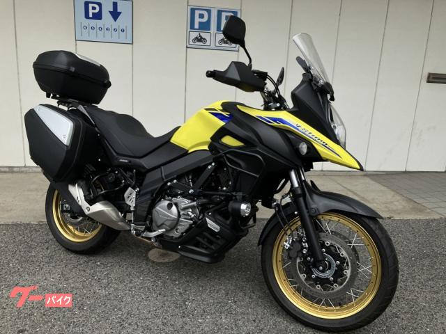 Ｖ−ストローム６５０ＸＴ　２０２２年モデル　ＥＴＣ　オプション３点パニア　エンジンガード　フォグランプ