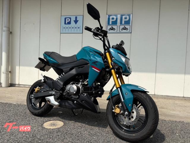 Ｚ１２５ＰＲＯ　２０２１年モデル　リアフェンダーレス　グリップヒーター　ストリートファイタースタイル