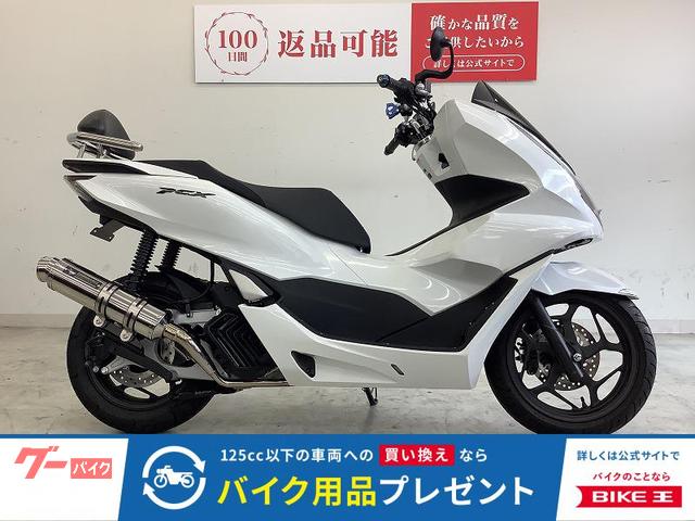 ＰＣＸ　エンデュランスマフラー・ミラー・ステップカスタム・ハンドルブレース・バックレスト