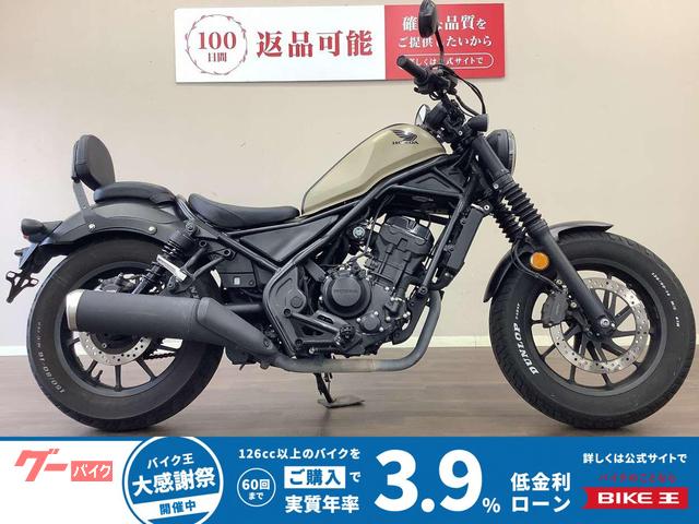 レブル250 デイトナタコメーター・バックレスト