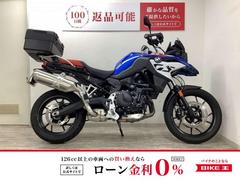 ＢＭＷ　Ｆ８００ＧＳ　純正オプショントップケース　レーシング・ブルー・メタリック　ＥＴＣ標準装備