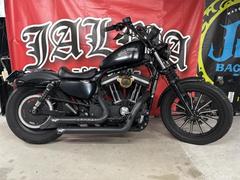 ＨＡＲＬＥＹ−ＤＡＶＩＤＳＯＮ　ＸＬ８８３Ｎ　アイアン　ＭＦマフラー　アップハンドル　２０１４年式　ツヤケシブラック　マットブラック