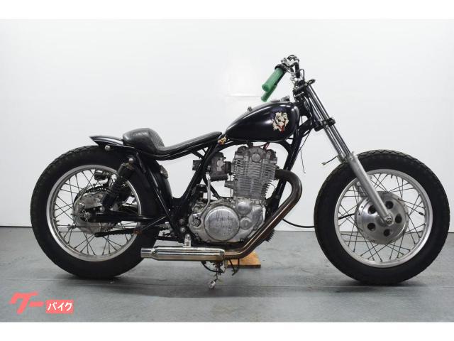 SR400 車検たっぷり カスタム ボバー チョッパー 動画あり - バイク