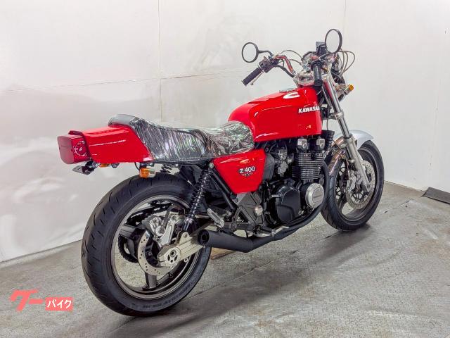 再出品、送料込み価格!今年最後の売りつくしKUWAHARA26インチカスタム 赤 カワサキ ZEPHYRχ FX仕様 新品パーツ多数 仕上げ済