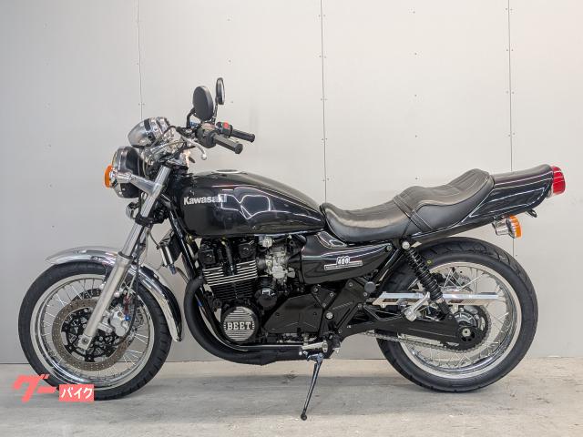 カワサキ ZEPHYR400 黒豆仕様 新品部品多数｜FLAT