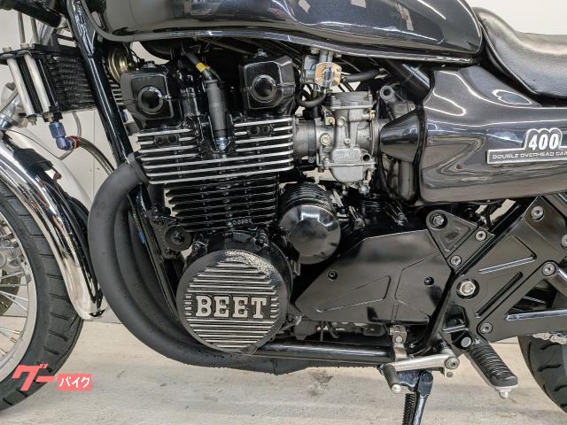 カワサキ ZEPHYR400 黒豆仕様 新品部品多数｜FLAT