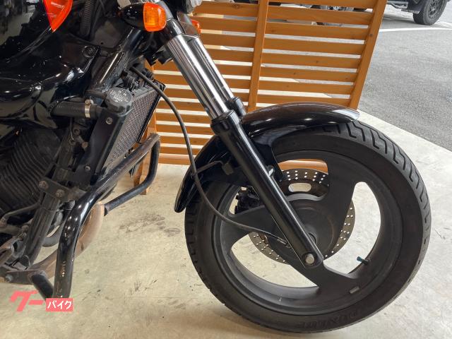 カワサキ エリミネーター250V 限定色ブラック＆オレンジ エンジン