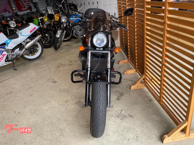 カワサキ エリミネーター250V 限定色ブラック＆オレンジ エンジン