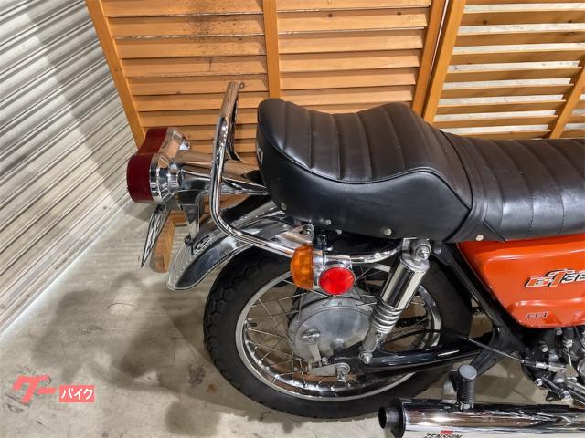 スズキ GT380 1973年モデル サンパチ 前ディスクブレーキ