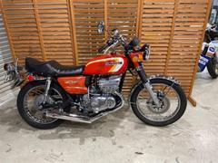 スズキ　ＧＴ３８０　１９７３年モデル　サンパチ　希少色　前ディスクブレーキ　フレーム外装再塗装　　腰上ＯＨ