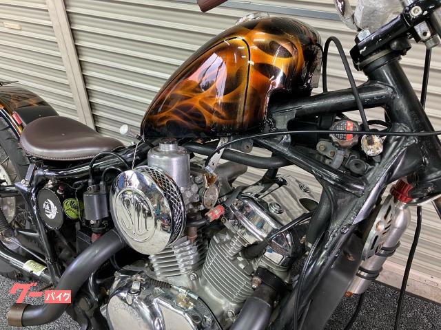 ホンダ スティード400 ロングフォーク ペイント他 カスタム多数