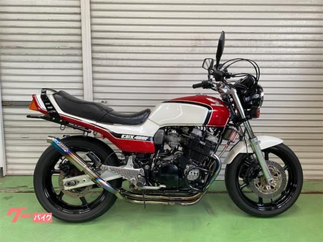 ホンダ ＣＢＸ４００Ｆ フルカスタム 社外マフラー キャブ車