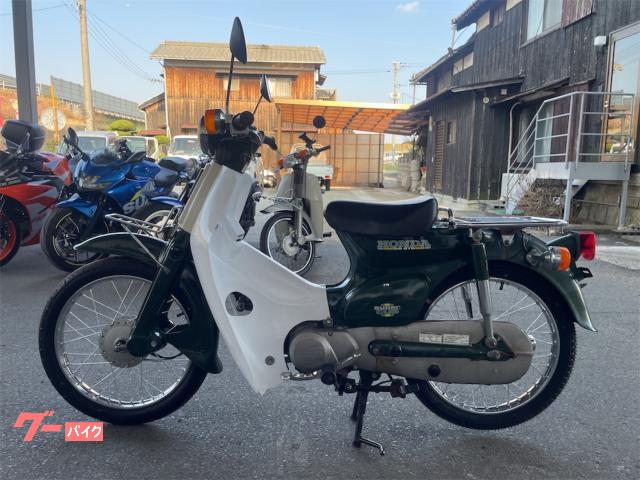 ホンダ スーパーカブ50 タイヤ前後新品 レックシールド新品 大判リア