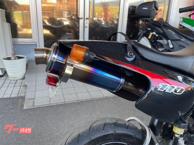 カワサキ KSR110 タケガワパーツ多数 Kファクトリーマフラー
