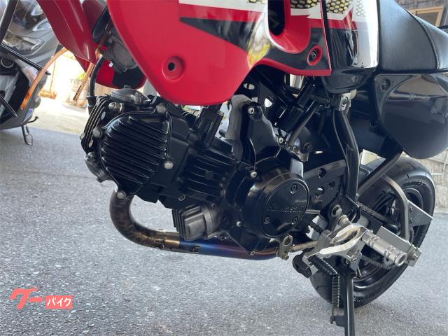 カワサキ KSR110 タケガワパーツ多数 Kファクトリーマフラー